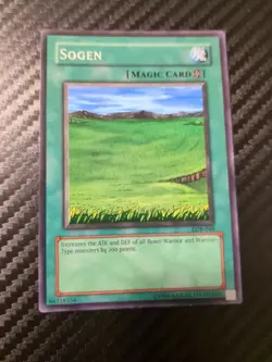 Yu-Gi-Oh! TCG Sogen Legend of Blue Eyes White Dragon LOB-049 Unlimited Common - Image 1