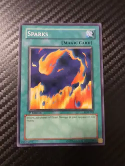 Sparks LOB-055 The Legend of Blue Eyes White Dragon-1st Edition 1st Edition - Image 1