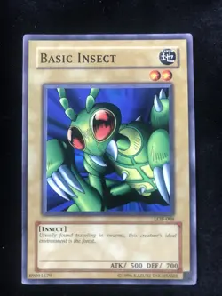 Basic Insect - Yugioh - LOB-008 - Common - LP - Image 1