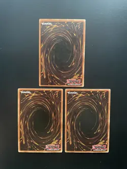 Yugioh Fusion Sword Murasame Blade LOD-079 Rare 1st Edition Damaged X3 - Image 2