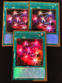 Yugioh Rank Up Magic The Seventh One MAGO-EN049 1ST Gold x3 (NM) - Image 1