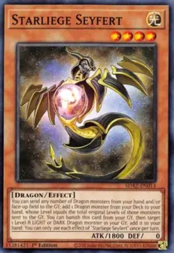 Yugioh! Starliege Seyfert - SDAZ-EN014 - Common - 1st Edition Near Mint, English - Image 1