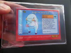 MetaZoo Topps Chrome Babe The Blue Ox 09/99 GREEN Refractor Card - Image 2