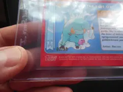 MetaZoo Topps Chrome Babe The Blue Ox 02/99 GREEN Refractor Card - Image 3