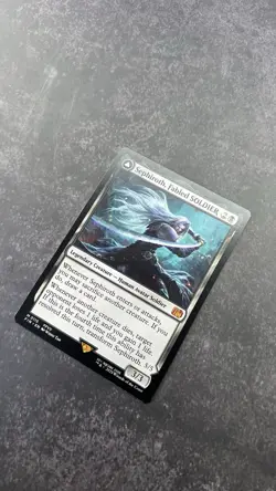Magic the Gathering Sephiroth Fabled Soldier Final Fantasy Card NM Condition - Image 5