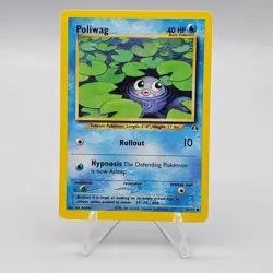 Poliwag Neo Discovery 62/75 Vintage WOTC Pokemon Card TCG 2001 - Image 1