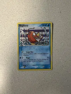 Pokemon TCG Magikarp 64/107 EX Deoxys Stamped Reverse Holo Card - Image 1