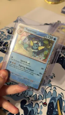 Vaporeon - 168 (Cosmos Holo) 168 Sv: Scarlet & Violet Promo Cards Holo - Image 2