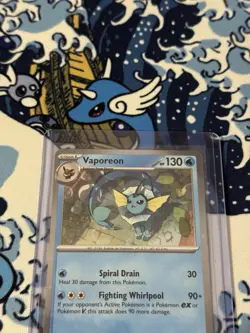 Vaporeon - 168 (Cosmos Holo) 168 Sv: Scarlet & Violet Promo Cards Holo - Image 3