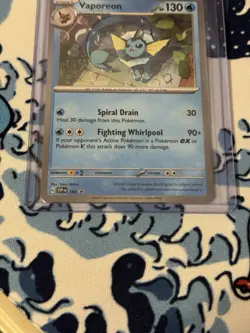 Vaporeon - 168 (Cosmos Holo) 168 Sv: Scarlet & Violet Promo Cards Holo - Image 4