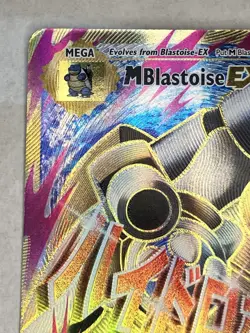 M Blastoise Ex / FULL ART - 2016 POKEMON XY EVOLUTIONS - POKEMON CARD - Image 3