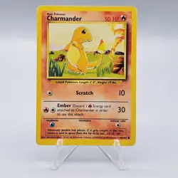 Charmander 46/102 - 1999 Pokemon Base Set Vintage Card WOTC - Image 1