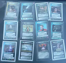 Large Lot Star Trek Black Border CCG 600+ Cards - Image 4