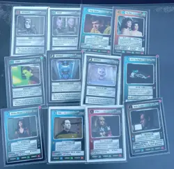 Large Lot Star Trek Black Border CCG 600+ Cards - Image 5