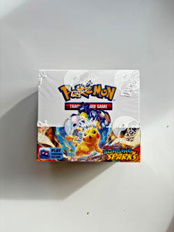 Pokemon Surging Sparks Booster Box Display 36 Packs English Card Sealed New SV08 - Image 1