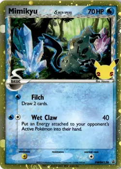 Mimikyu (Delta Species) Promo SWSH: Sword & Shield Promo Cards SWSH136 NM - Image 1