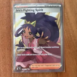 Iris's Fighting Spirit 180/159 Sv09: Journey Together Ultra Rare Card - Image 1