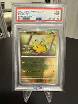 Pikachu Poke Ball 025/165 sv2a 151 Card Pokemon Japanese PSA - Image 1