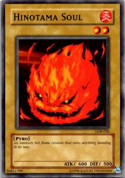 Hinotama Soul LOB-026 Yu-Gi-Oh! Card Light Play Unlimited - Image 1