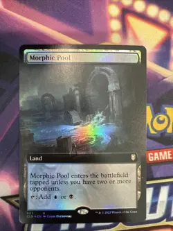 MTG Battle for Baldurs Gate Morphic Pool Extended Art Foil - Image 1