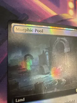 MTG Battle for Baldurs Gate Morphic Pool Extended Art Foil - Image 4