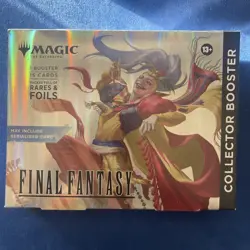 Magic: The Gathering -Final Fantasy Collector’s Booster - English New Sealed - Image 1