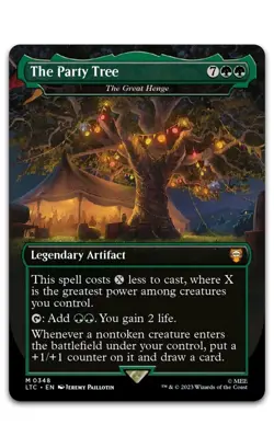 The Party Tree "Great Henge" (MTG NM Foil) #348 - Image 1