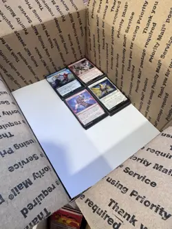 🧙17lbs+ 4200+ UNSEARCHED Magic The Gathering Bulk Lot LP/NM w/ Rares & Foils‼ - Image 2