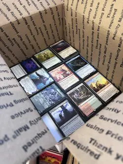 🧙17lbs+ 4200+ UNSEARCHED Magic The Gathering Bulk Lot LP/NM w/ Rares & Foils‼ - Image 3
