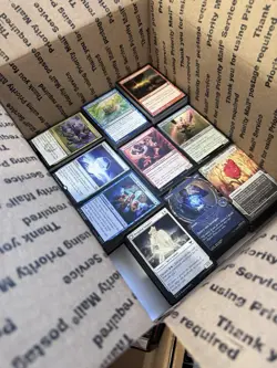 🧙17lbs+ 4200+ UNSEARCHED Magic The Gathering Bulk Lot LP/NM w/ Rares & Foils‼ - Image 5