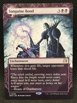 MTG - Sanguine Bond BORDERLESS - WOT 0035 - Magic - Image 1