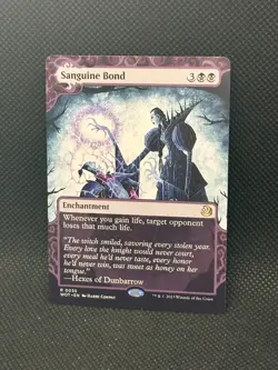 MTG - Sanguine Bond BORDERLESS - WOT 0035 - Magic - Image 3