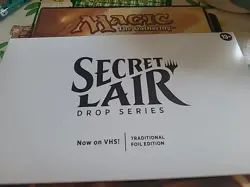 Now on VHS! Secret Lair FOIL, Sealed, Magic the Gathering - MTG - Image 1