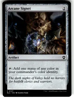 Arcane Signet Commander: Bloomburrow Regular MTG NM - Image 1