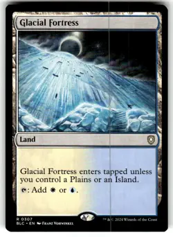 Glacial Fortress Commander: Bloomburrow Regular MTG - Image 1