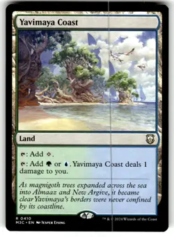 Yavimaya Coast Commander: Modern Horizons 3 M3C MTG Magic - Image 1