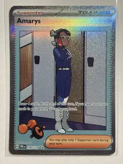 Amarys 170/131 - Prismatic Evolutions Special Illustration Rare Pokemon Card NM - Image 1