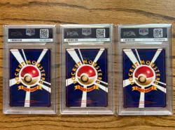 PSA 10 SEQUENTIAL 1998 POKEMON JAPANESE CD PROMO CHARIZARD, BLASTOISE, VENUSAUR - Image 2