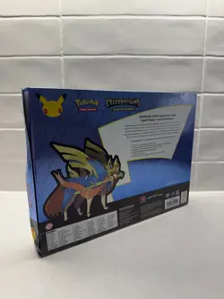 Pokemon TCG Celebrations 25th Zacian Deluxe Pin Collection Box New Sealed - Image 2