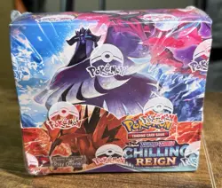 Generic - Pokemon Chilling Reign Sealed Booster Box Sword & Shield 36 Packs - Image 1