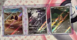 Pokemon TCG Lot Of 3 JP Art Rares AR Sandile, Steelix, Galarian all NM/M - Image 1