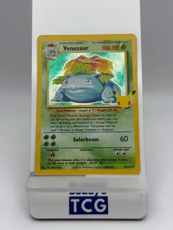 Pokemon TCG Sword & Shield Celebrations: Classic Collection Venusaur 15/102 Holo - Image 1
