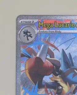 Pokemon TCG Mega Lucario EX 179/132 SIR Mega Evolutions - Image 4
