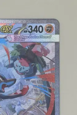 Pokemon TCG Mega Lucario EX 179/132 SIR Mega Evolutions - Image 5