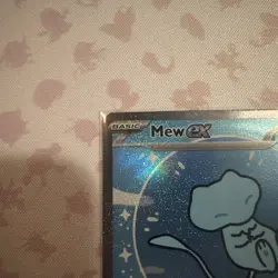 Mew EX 232/091 Special Illustration Rare Paldean Fates Pokemon “Bubble Mew” - Image 2