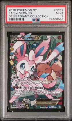 Pokemon TCG Sylveon EX RC32/RC32 PSA 9 MINT Generations Radiant Collection - Image 1