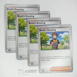 Brock's Scouting 146/159 x4 - 4x Trainer Playset Pokemon S&V Journey Together - Image 1
