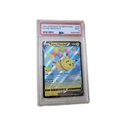 2021 Pokemon Celebrations Full Art Flying Pikachu V #006 PSA 9 Mint Graded Slab - Image 1