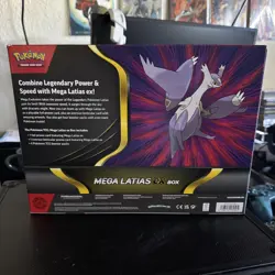Mega Latias ex Mega Evolution Pokemon TCG Box - Image 3