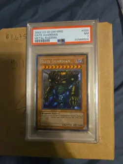 PSA 7 GATE GUARDIAN MRD #000 METAL RAIDERS 2002 YU-GI-OH! - Image 2
